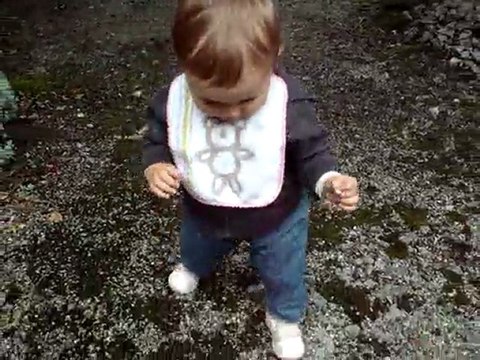 je marche toute seule