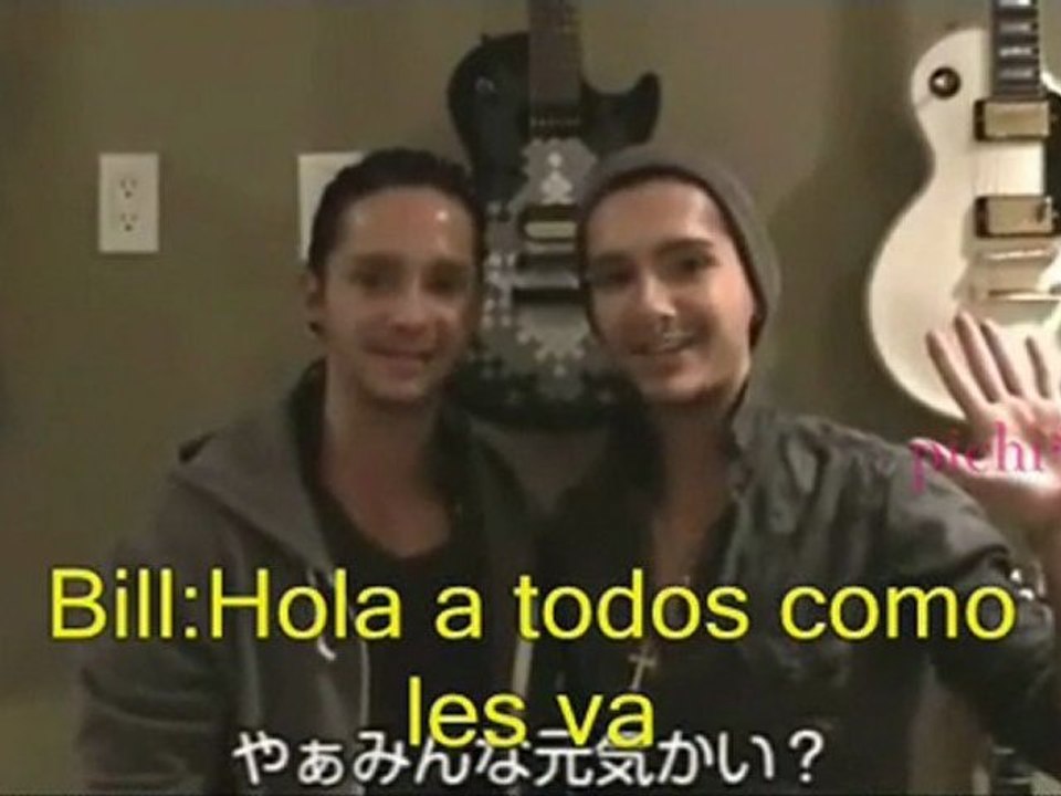 Videomensaje de  Bill y Tom Subtitulado Español 20-7-2011