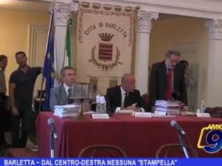 Barletta | Dal centro destra nessuna stampella