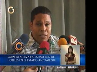 Saime registra hoteles en Anzoátegui