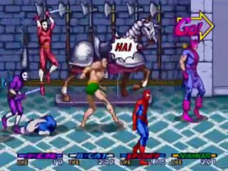 Spiderman The Arcade Game - 4 players Playthrough 7-8