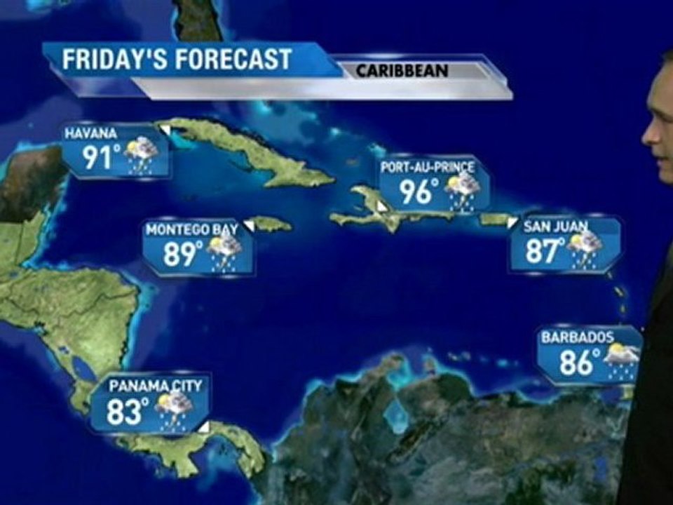 Caribbean Vacation Forecast - 07/20/2011