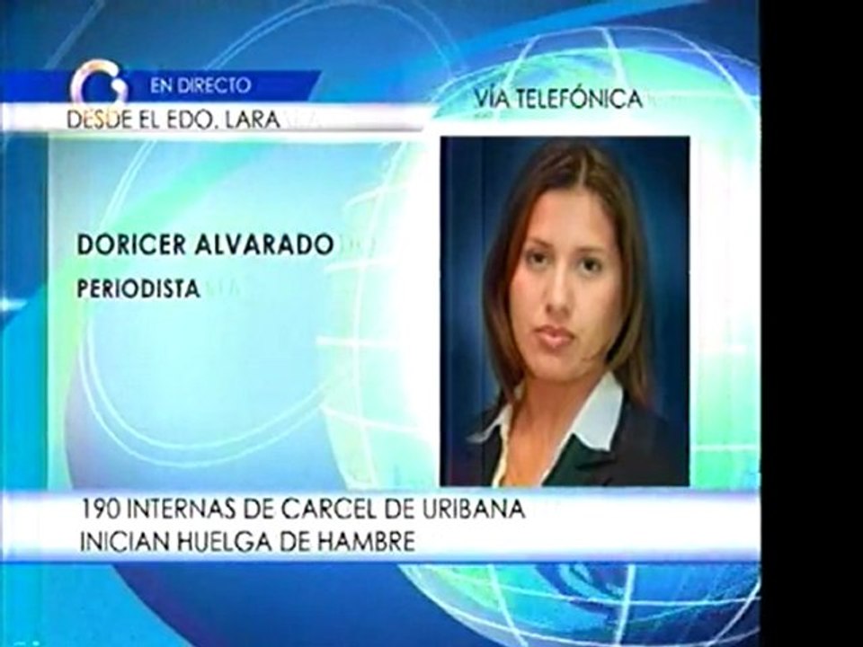 190 internas en huelga de hambre