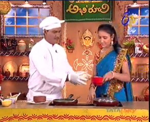 Etv Abhiruchi-Pindi Vantalu,Urinche Vanta,Good food,Sweet Snacks-02