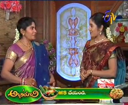 Abhiruchi Pindi Vantalu,Urinche Vanta,Good food,Sweet Snacks - 24th Mar 11 - 02 Part - 04