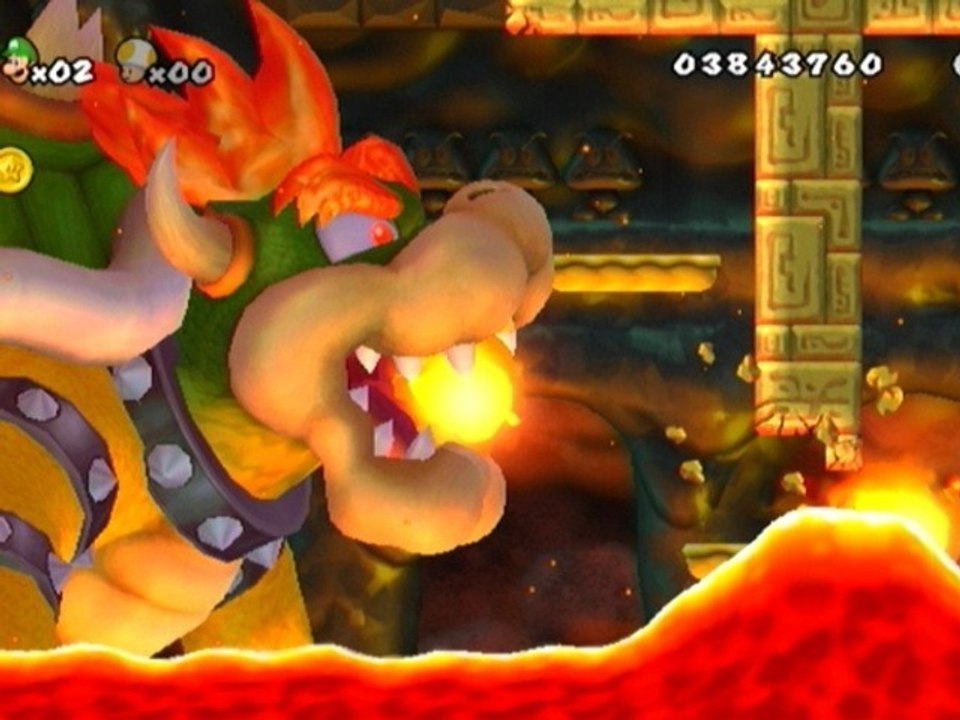 Final Boss + Ending : New Super Mario Bros Wii