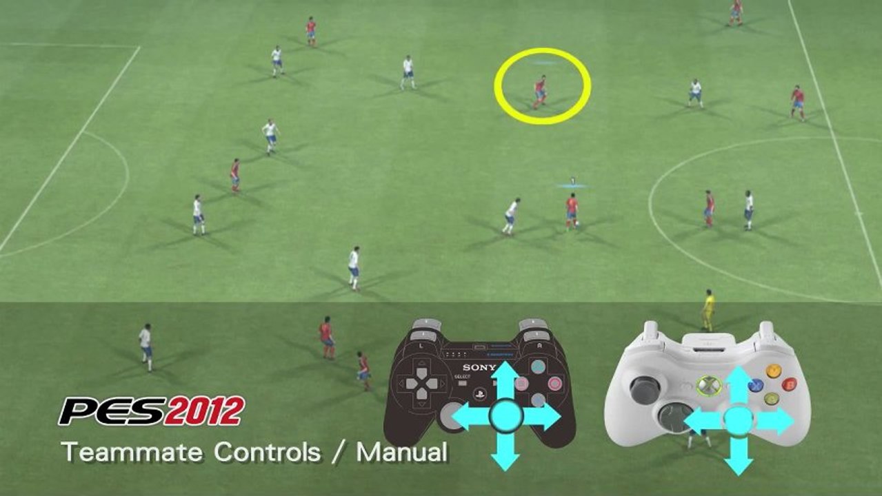 PES 2012 - Teammate Controls - Manual