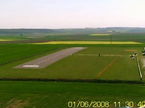 Caméra embarquée en Planeur autour du terrain de Senlis le sec / Par Luc