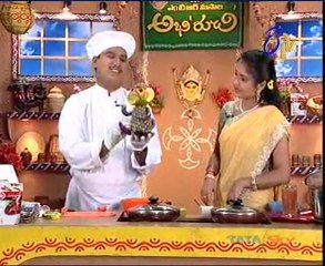 Etv Abhiruchi-Pindi Vantalu,Urinche Vanta,Good food,Sweet Snacks-02