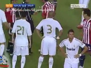 Cristiano Ronaldo hits Patricio Araujo!