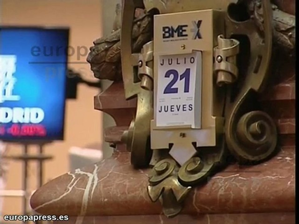 El ibex sube un 1 por ciento y la prima 318 puntos básicos