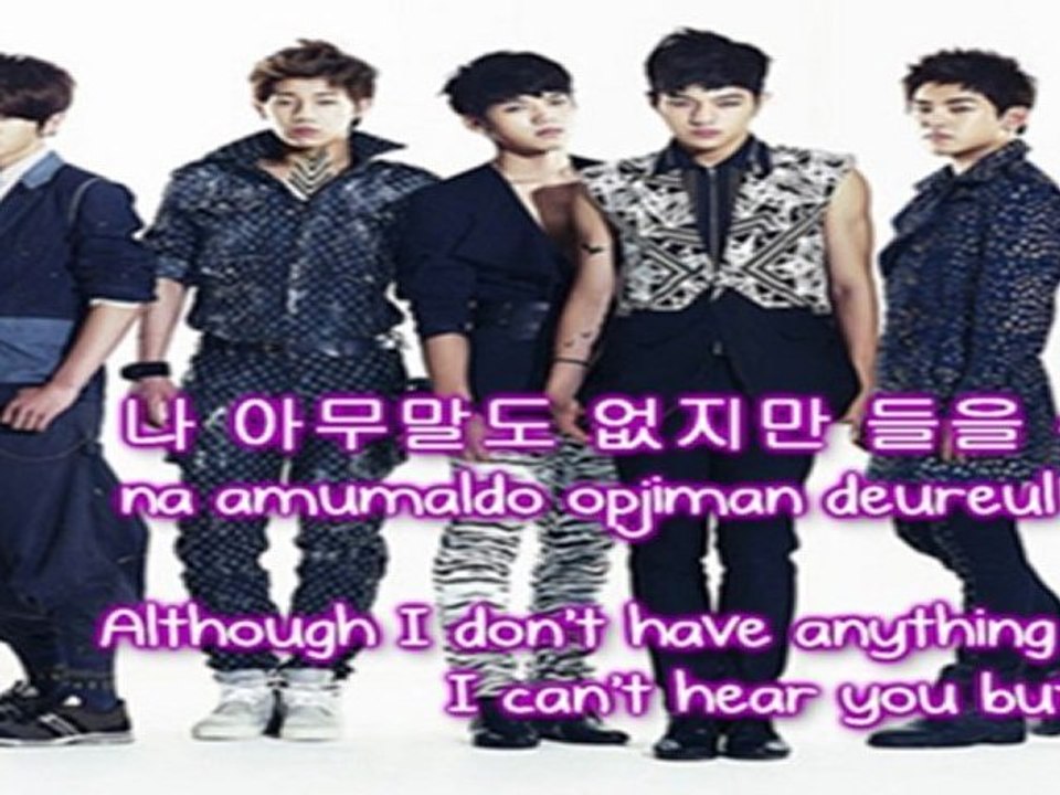 Infinite (Woohyun solo) - Time [English subs + Romanization + Hangul] HD