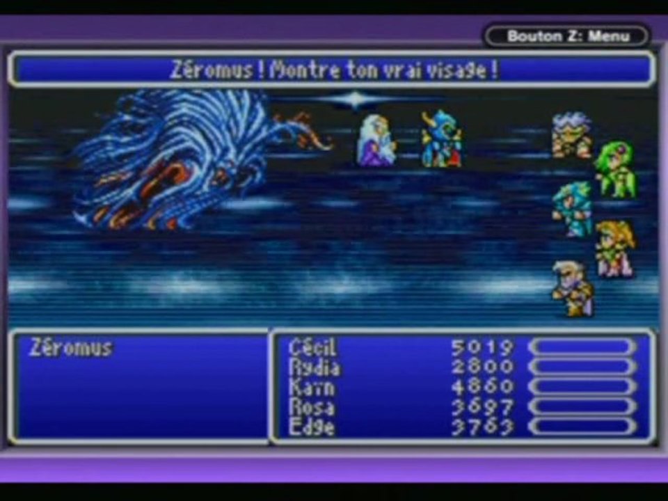 Final Boss + Ending : Final Fantasy IV
