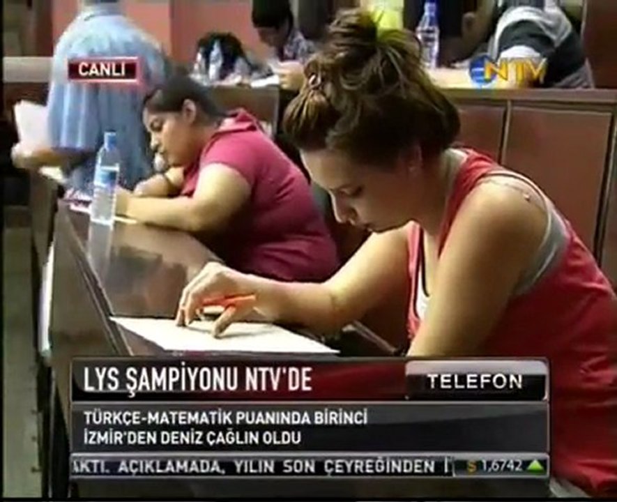 LYS 2011 Türkiye birincisi Çağlın diplomat olmak istiyor