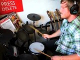 Travis Barker Inspired Linear Drum Groove Lesson - ...