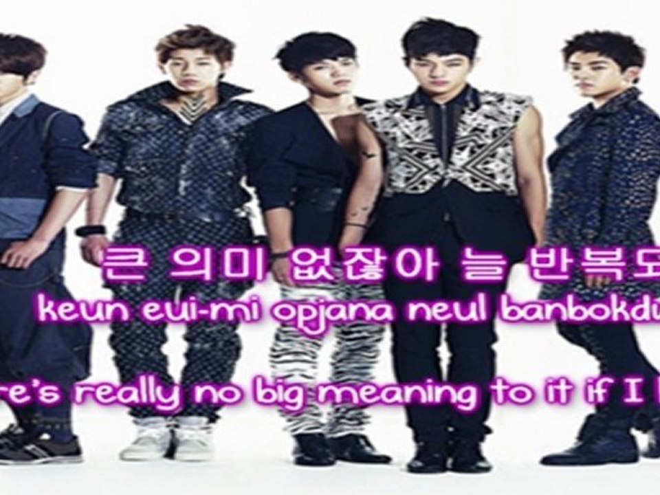 Infinite - Real story [English subs + Romanization + Hangul] HD