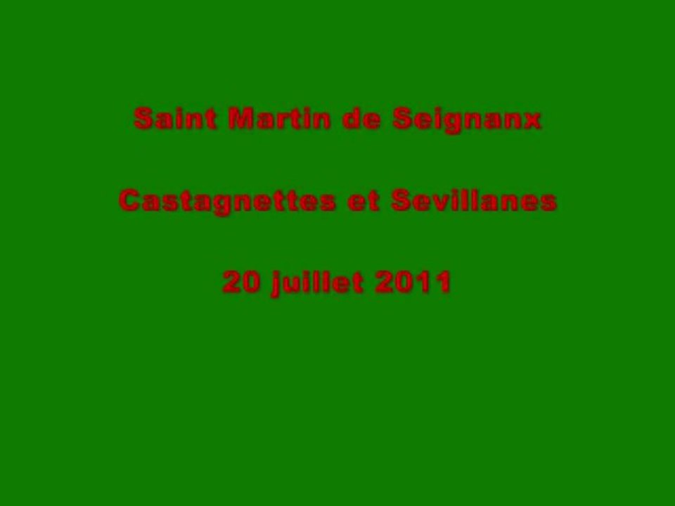 Saint Martin de Seignanx  - Castagnettes et Sevillanes - 20 juillet 2011