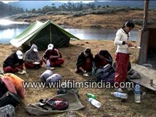 Meals after a tiresome walk