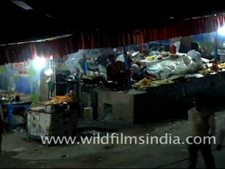 Jalebis for sale! Indian Funnel Cake (jalebi) shop at Sonepur