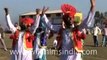 Cultural dance Bhangra in Rural Olympics