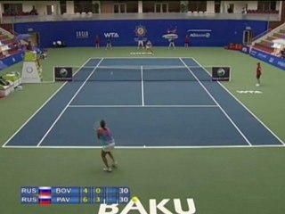 Pavlyuchenkova batte Bovina - Baku, ottavi