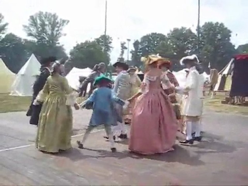 Les heures historiques de Sully sur Loire , danses baroques