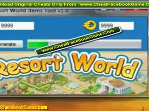Resort World Cash Generater Cheats AUGUST 2011