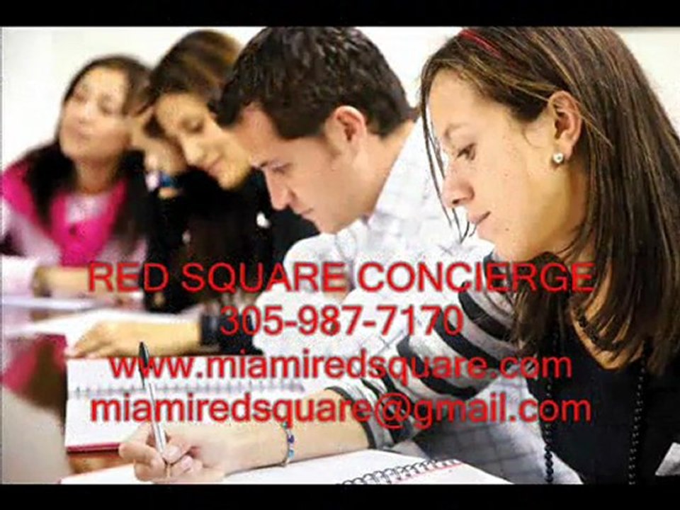 МАЙАМИ RED SQUARE КОНСЬЕРЖ  - ОБРАЗОВАНИЕ В АМЕРИКЕ.