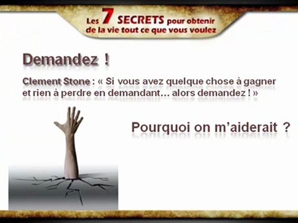 Vidéo n°5 - Imitez ceux qui réussissent. L_empreinte émotionnelle -vie positive