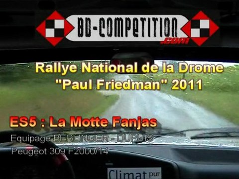 Rallye de la Drôme 2011 ES5 - La motte Fanjas
