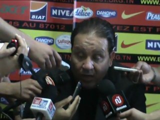Nabil Maaloul conférence d'après match EST-OB