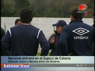 Nacional entreno en el Supicci de Colonia