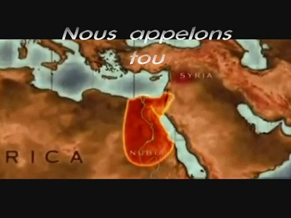 Le Nile larme de l'Egypte