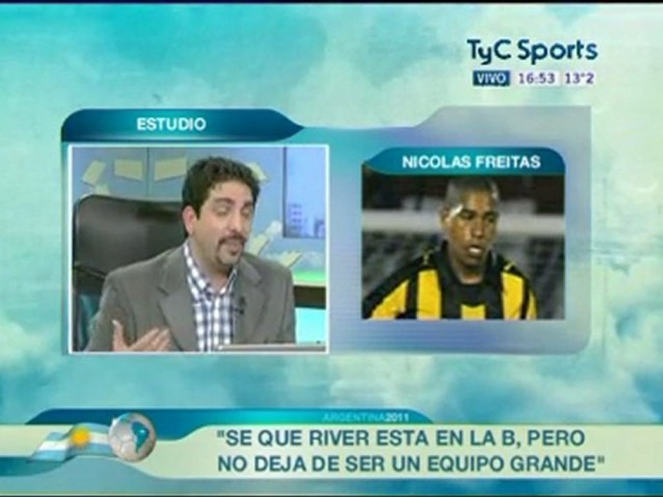 Nicolas Freitas y su chance de ir a River