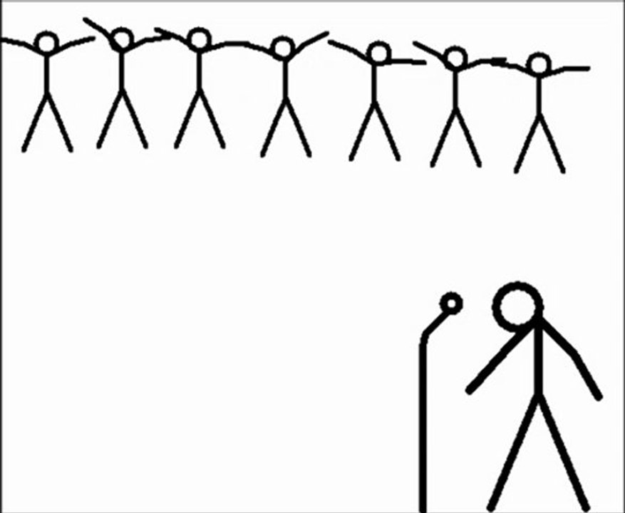 Under The Sea Şarkısını Adam Karaoke Olarak Söylüyor (Çizgifilm)