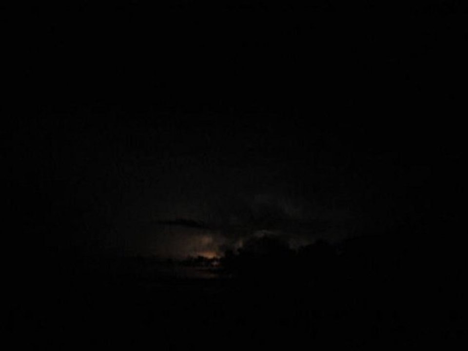 Spectacle d'éclairs du 21 Juillet 2011