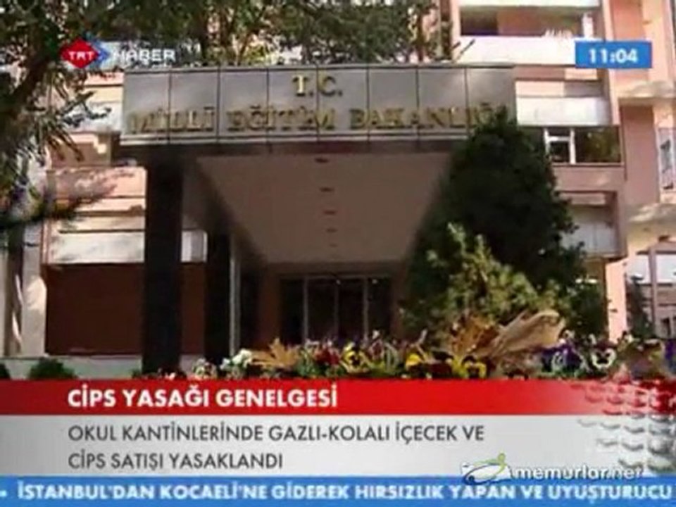Okul Kantinlerinde Kola ve Cips Satışı Yasaklandı