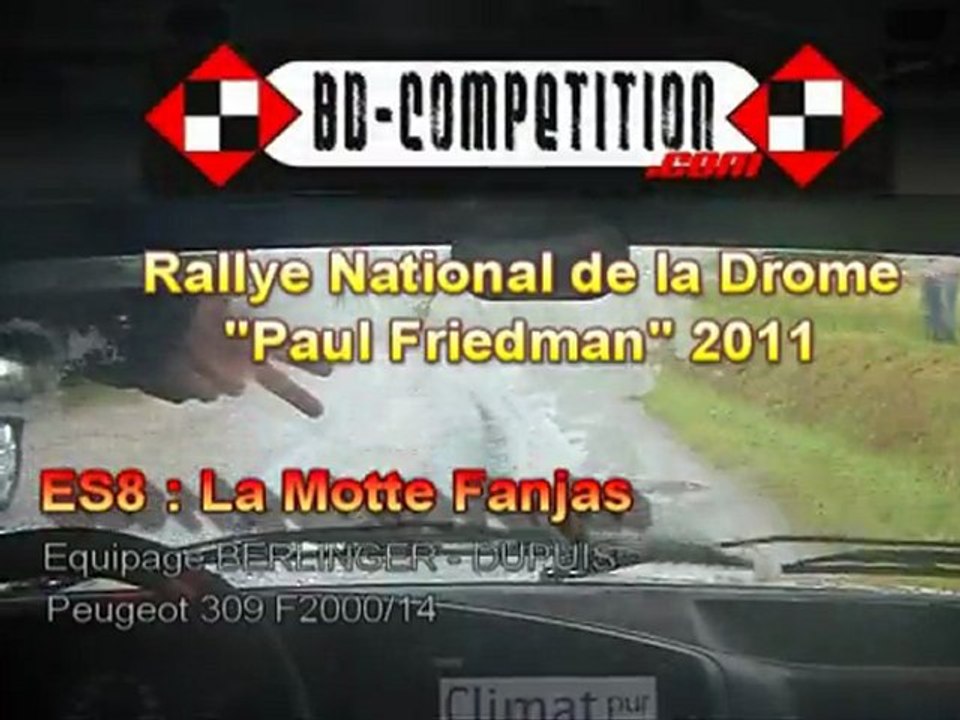 Rallye de la Drôme 2011 ES8 - La Motte Fanjas