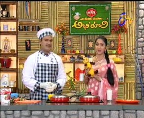 Abhiruchi-Gobi Mamidi Fry,Kaju Anar Milk Shake, Votes Nuvvula Parota,Junnu Boorelu-02