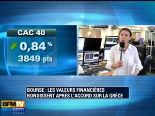 Les bourses respirent suite à l’accord européen