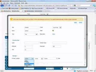 Seblod 2.0 - Storage Mastery - General field type (part 3)