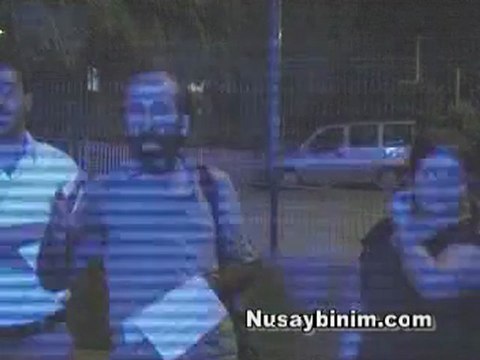 Nusaybinde Avukatlara gaz bombalı saldırı