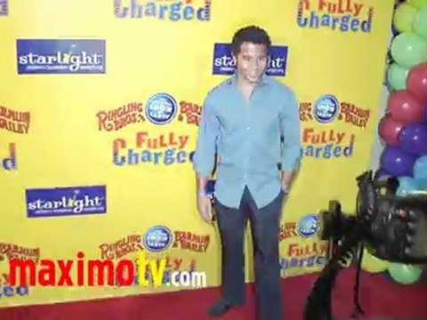 Corbin Bleu at Ringling Bros Fully Charged Premiere