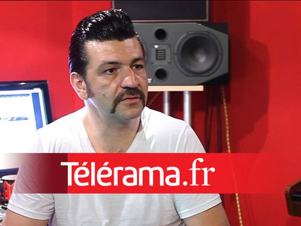 Arnaud Robotini, dans son studio