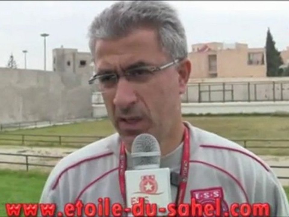 Mondher kebaier avant match ESS- EGSG