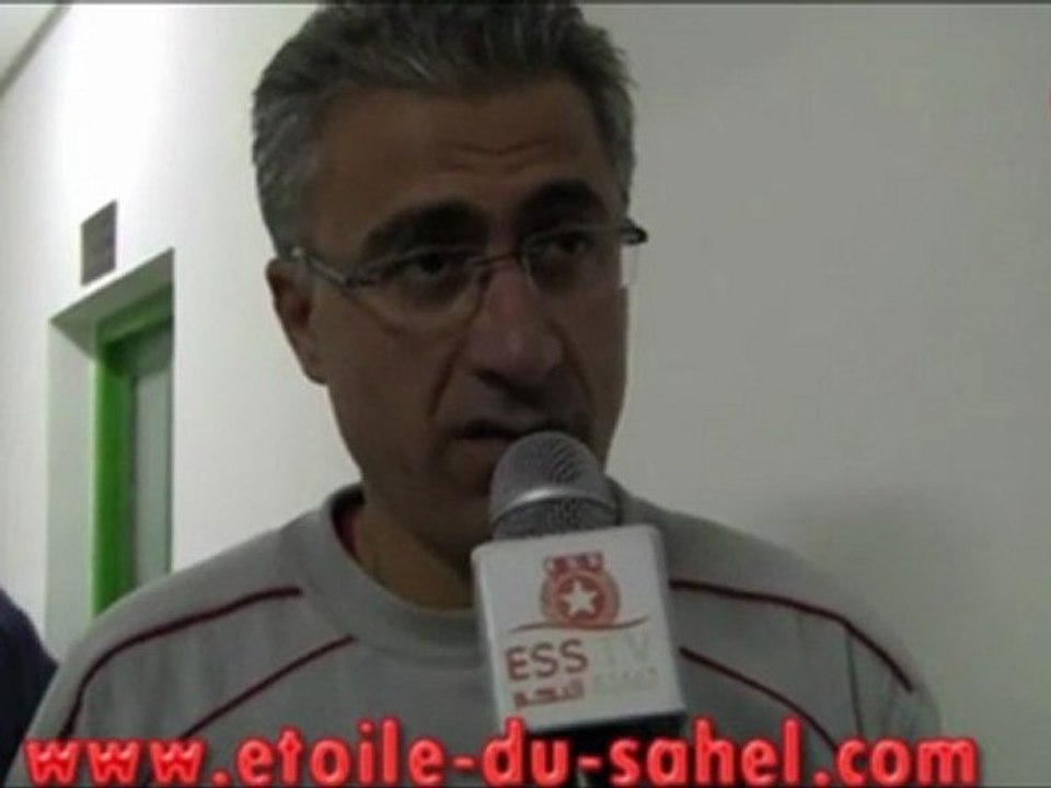 Mondher kebaier après match JSK-ESS