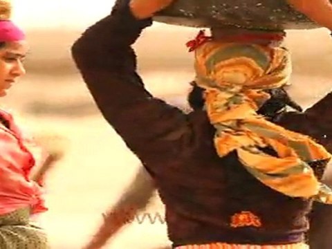 Women salt workers loading salt into truck in Rann of Kutch