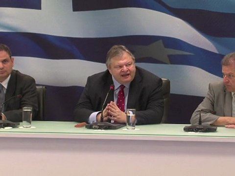 Venizelos: soulagement pour la Grèce