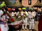 Traditional music  at Suraj Kund Mela