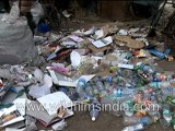 Garbage collectors outside New Delhi